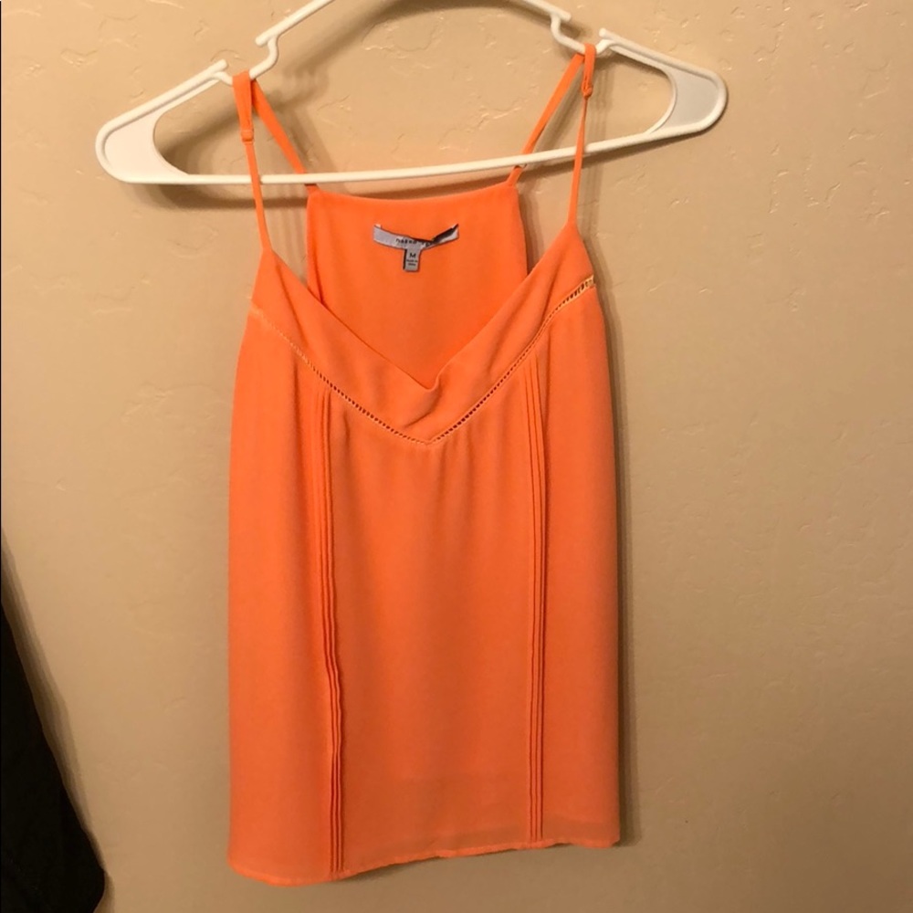 Naked zebra orange tank